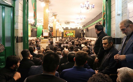 گزارش تصویری از مراسم عزاداری اردبیلی&zwnj;های مقیم مرکز