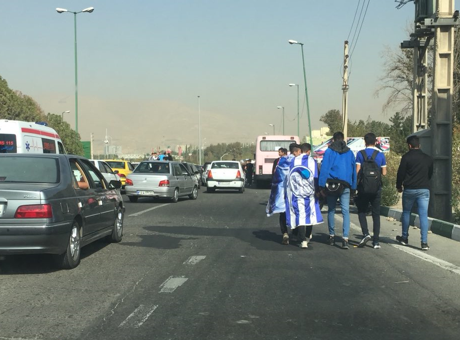 تصاویر ورزشگاه آزادی قبل از دربی 85 تصاویر ورزشگاه آزادی قبل از دربی 85