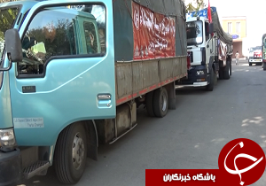 ارسال کاروان حامل مواد غذایی و بسته&zwnj;های فرهنگی به نجف اشرف