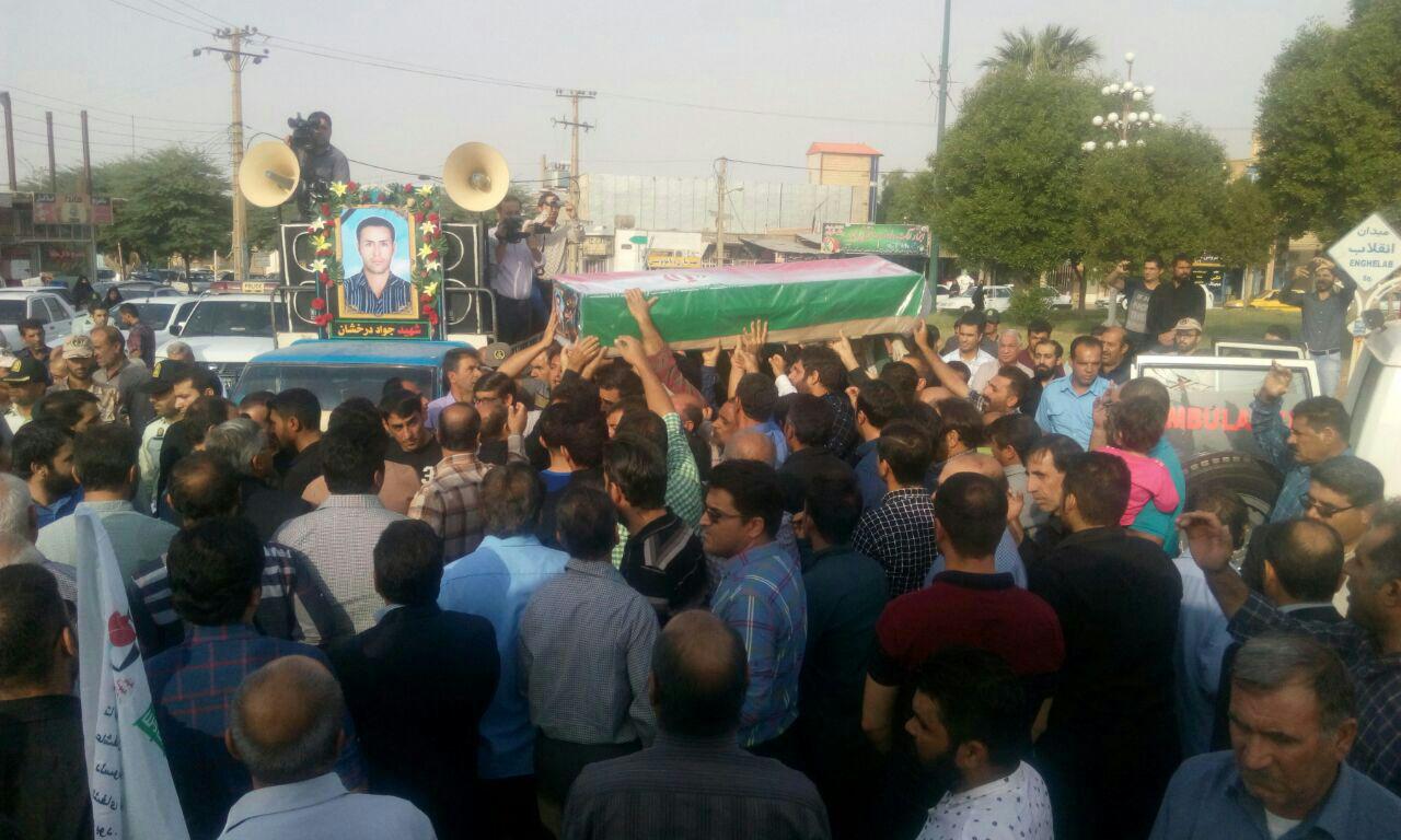 نسیم شهادت در دهلران وزید