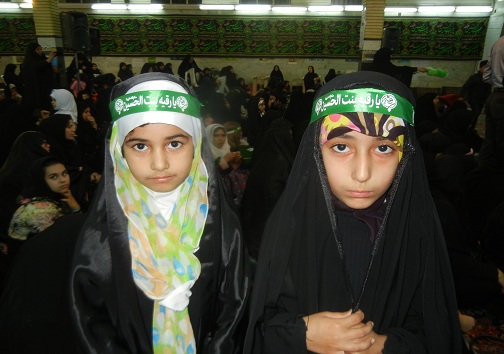 برگزاری سفره حضرت رقیه در نگاه دوربین