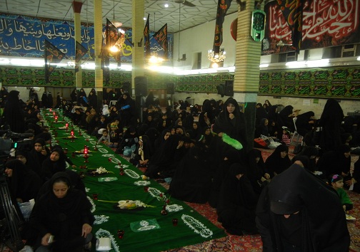 برگزاری سفره حضرت رقیه در نگاه دوربین