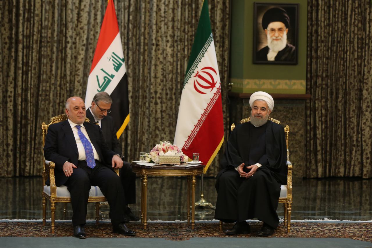 دیدار نخست وزیر عراق با روحانی
