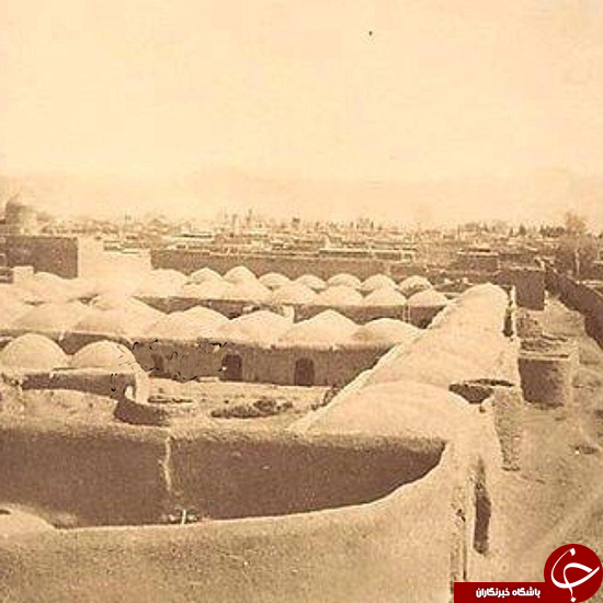 محله اعیانی تهران قدیم +عکس