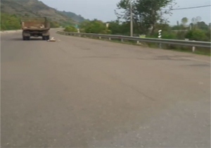 شناسایی عامل رفتار غیر انسانی با لاشه سگ توسط گشت راهداری