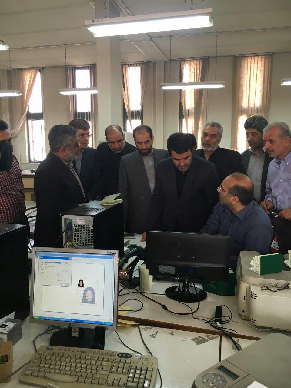 دبیر ستاد اربعین از مرکز صدور گذرنامه ناجا بازدید کرد