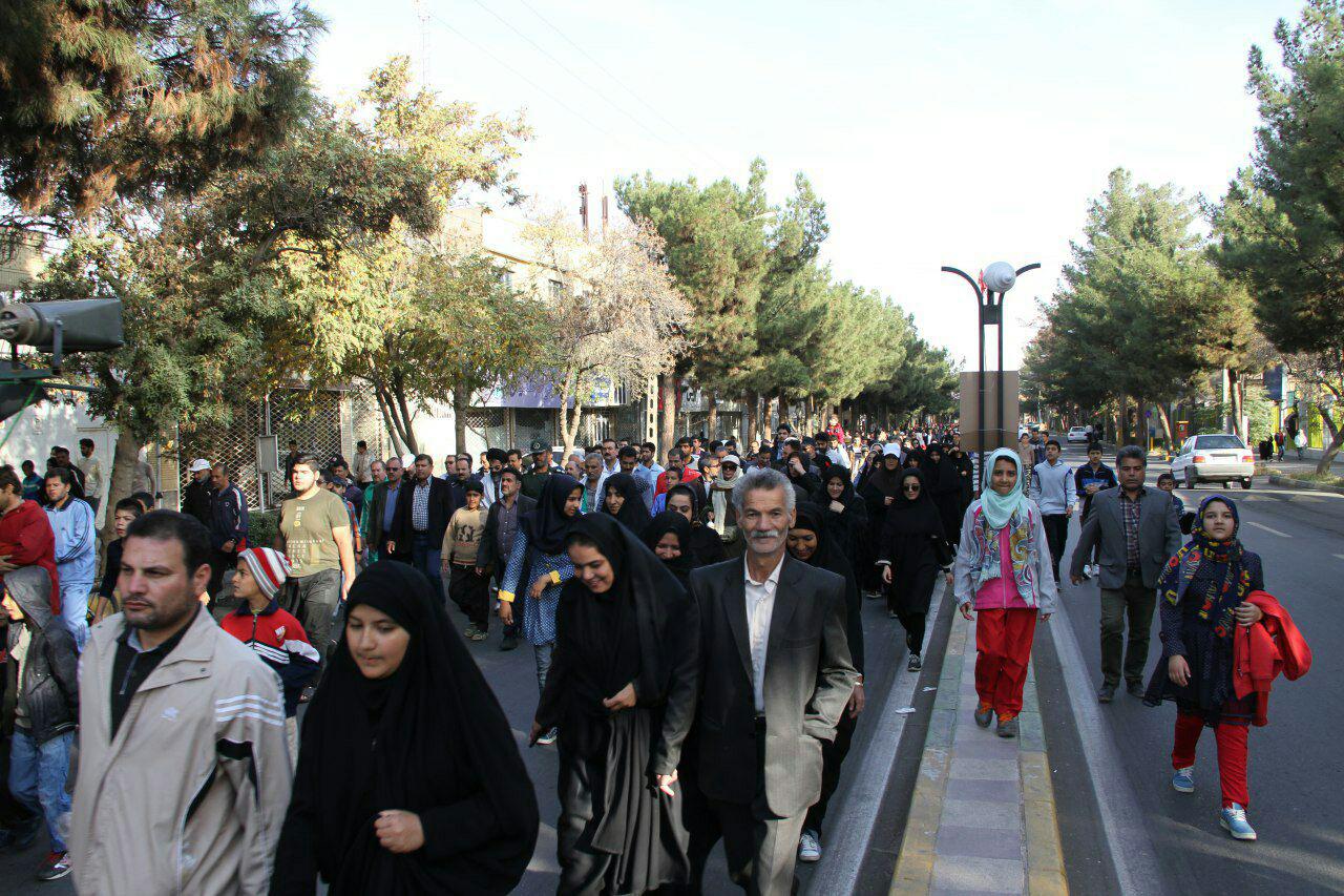 برگزاری همایش بزرگ پیاده روی خانوادگی تربت جام