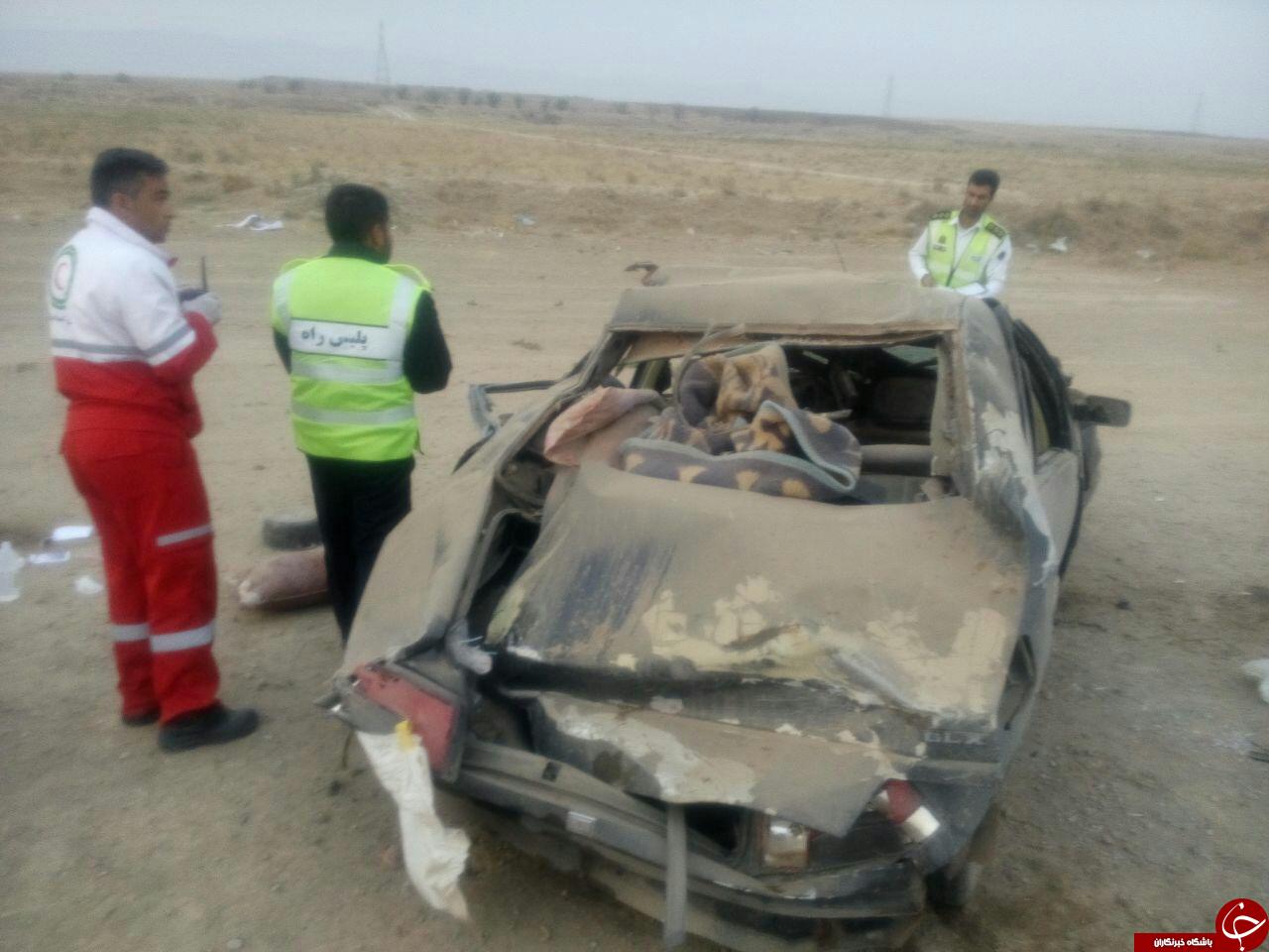 خواب آلودگی راننده خودرو پژو آردی حادثه ساز شد