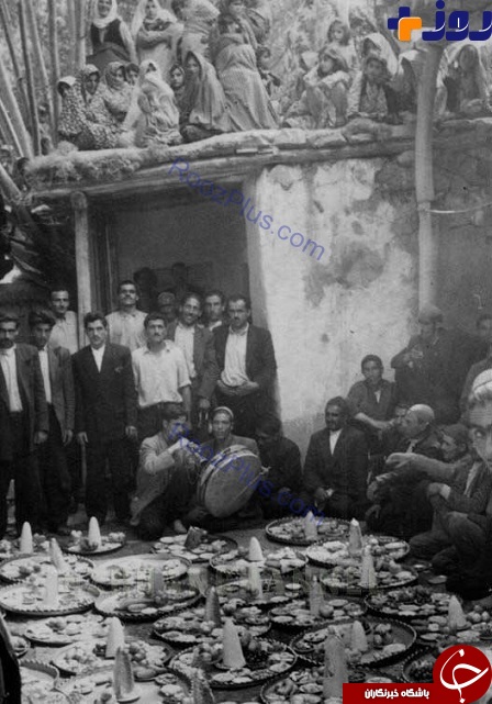 عکسی نایاب از یک جشن عروسی&zwnj; در دههٔ 30