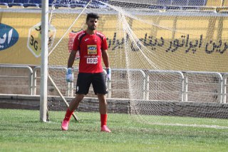 طارمی دروازه بان پرسپولیس شد + عکس