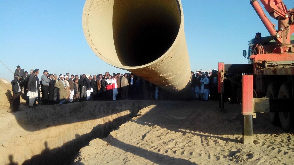 طرح ۴۶ هزار هکتاری آبیاری دشت سیستان ۵۳ درصد پیشرفت فیزیکی دارد