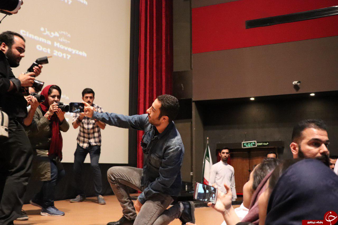 سریال حواشی فیلم سینمایی خفگی در سینما هویزه مشهد