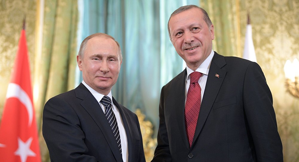 گفتگوی تلفنی اردوغان و پوتین درباره تحولات سوریه و روابط دوجانبه