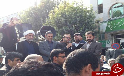 تشییع پیکرهای جانباختگان حادثه پالایشگاه نفت تهران در شهر سرابله