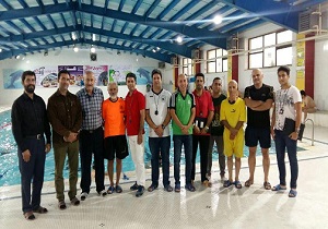 برگزاری مسابقات نجات غریق مردان