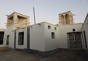 بازسازی دو بادگیر در روستای زینبی قشم