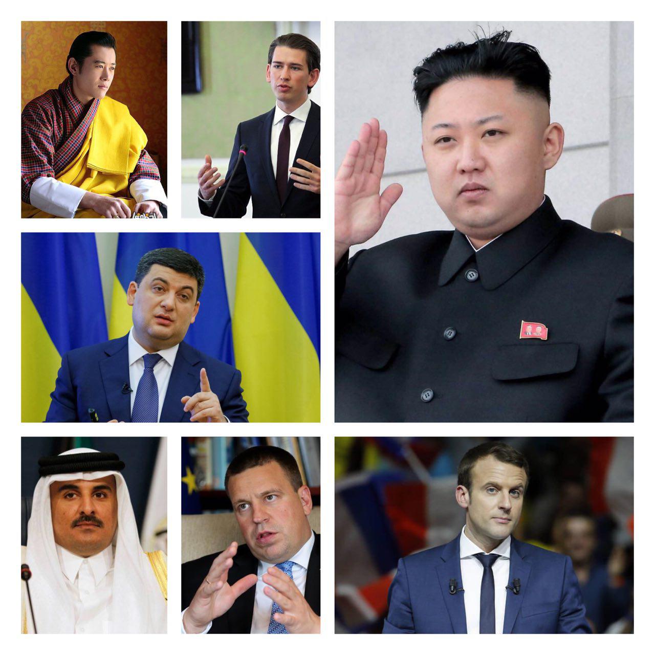 جوانترین رهبران جهان را بیشتر بشناسید+ تصاویر