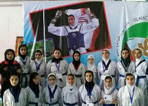 قهرمانی تیم رودبار در مسابقات تکواندو نونهالان گیلان