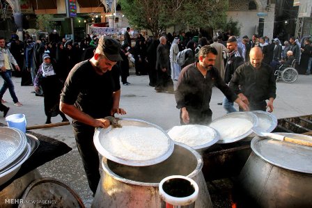 موکب های اربعین حسینی مهیای خدمت به زائران