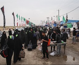 تلاش برای خدمات رسانی به "زائران اربعین"