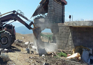 بازپس گیری زمین ۹۰ میلیاردی در چالوس