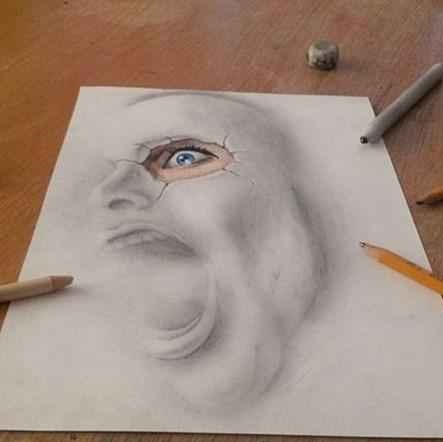 جالب ترین نقاشی های سه بعدی+ فیلم