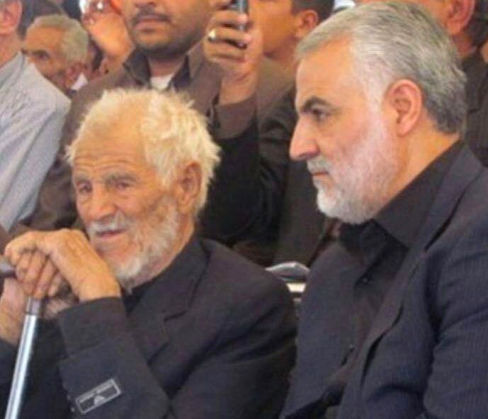 پدر سردار سلیمانی دار فانی را وداع گفت