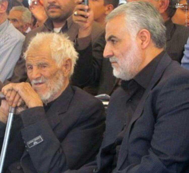 پدر سردار سلیمانی در گذشت