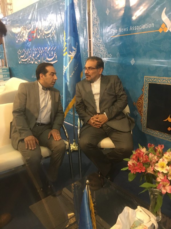 شمخانی از نمایشگاه مطبوعات بازدید کرد+ تصاویر