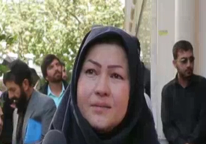بانوی افغانستانی بالاخره راهی کربلا شد + فیلم
