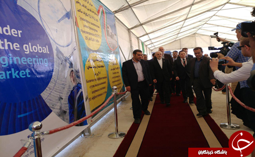 بازدید رئیس سازمان انرژی اتمی ایران  از فاز 1 نیروگاه اتمی بوشهر