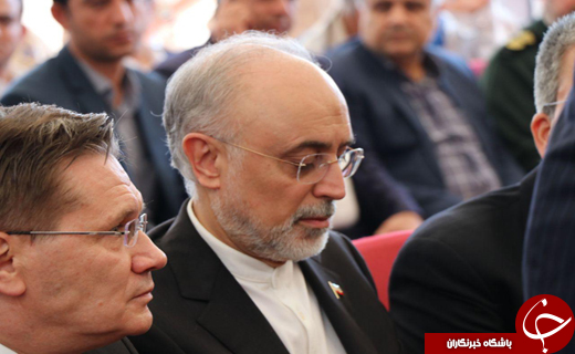 بازدید رئیس سازمان انرژی اتمی ایران  از فاز 1 نیروگاه اتمی بوشهر