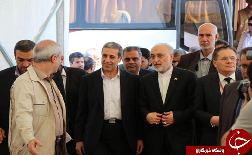 بازدید رئیس سازمان انرژی اتمی ایران  از فاز 1 نیروگاه اتمی بوشهر