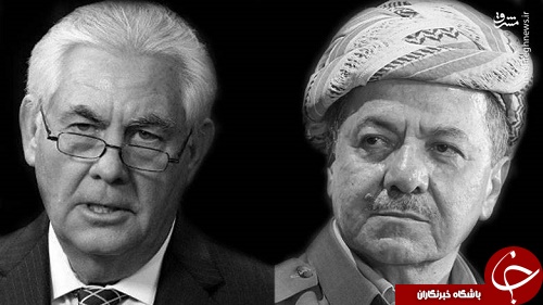 اسناد کمک آمریکایی&zwnj;ها برای جدایی اقلیم کردستان/ حامی منافقین به داد بارزانی رسید +عکس