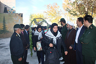 اعزام کاروان راهیان نور دانش آموزی فریدن به مناطق عملیاتی دفاع مقدس