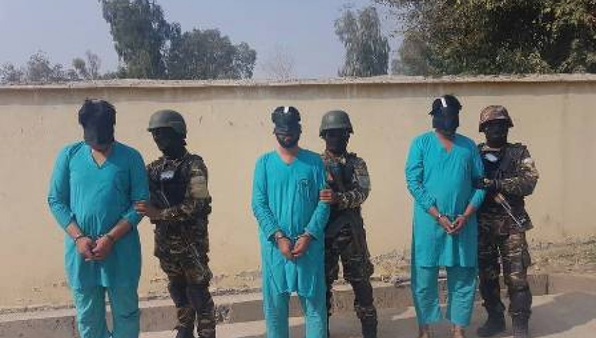 بازداشت 3 مهاجم انتحاری در ولایت ننگرهار