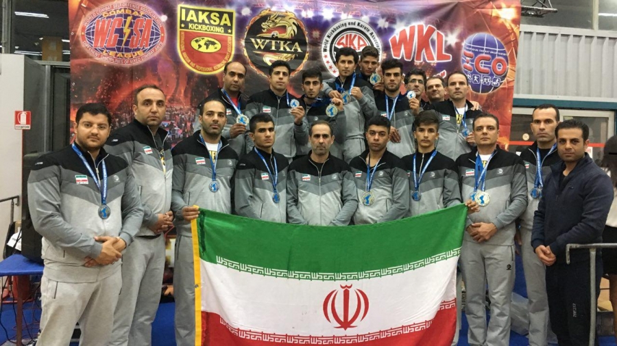 کیک بوکسینگ کار کرمانی بر سکوی دوم مسابقات قهرمانی جهان