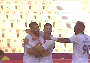 گل اول پرسپولیس به سایپا در ۹ آبان ۹۶ + فیلم
