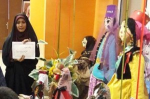 برپایی نمایشگاه پدافند غیر عامل با آثار هنری کودکان آذربایجان غربی