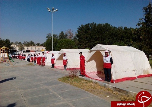 برگزاری مانور مشترک پدافند غیر عامل در بیرجند+تصاویر