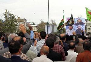 تشییع شهیدان گیلانی مدافع حرم در رشت