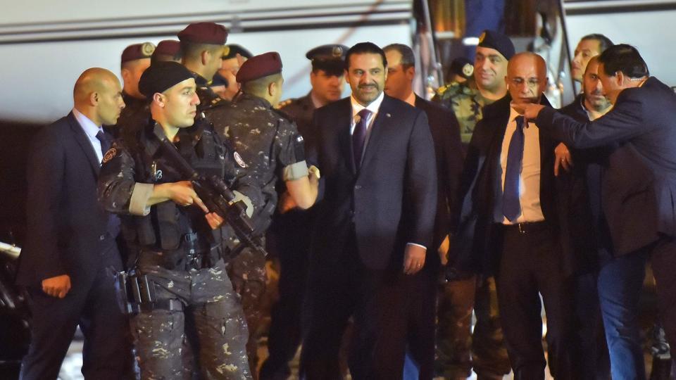 سعد حریری در مراسم روز استقلال لبنان حاضر شد+ تصاویر