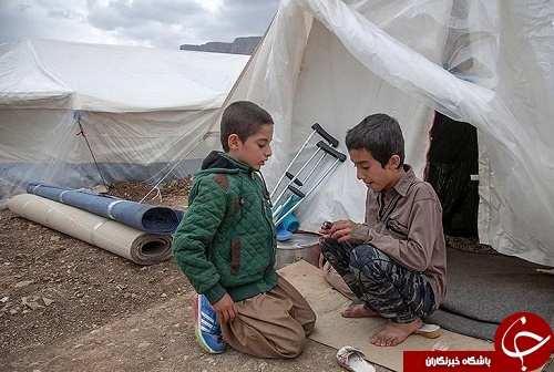 حال&zwnj;وهوای روستای زلزله&zwnj;زده کوییک +تصاویر