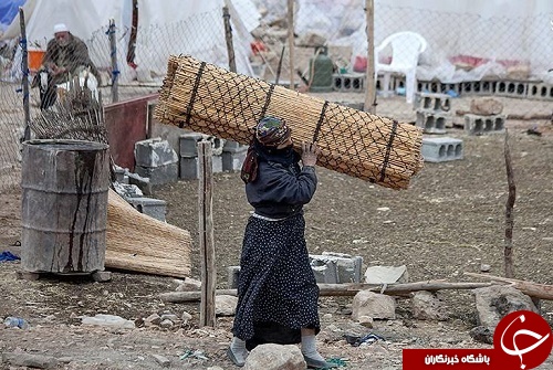 حال&zwnj;وهوای روستای زلزله&zwnj;زده کوییک +تصاویر