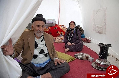 حال&zwnj;وهوای روستای زلزله&zwnj;زده کوییک +تصاویر