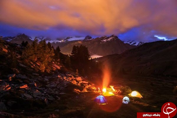 عکس های بسیار زیبای نجومی از شب های پر ستاره