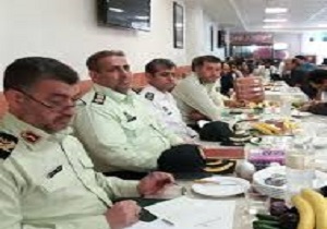 تجلیل فعالان پلیس انتظامی در ایام اربعین حسینی