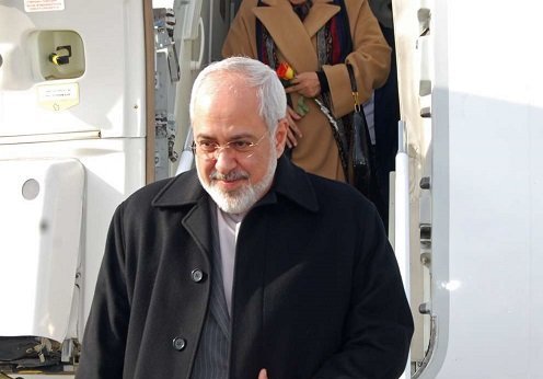ظریف وارد باکو شد