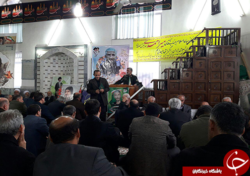 برگزاری آیین بزرگداشت شهید مدافع حرم سردار علیرضا نظری در رحیم آباد رودسر