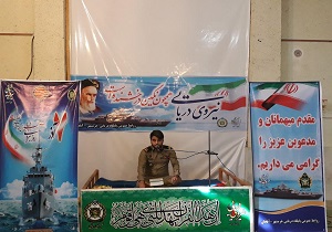 محفل انس با قرآن در پایگاه دریایی خرمشهر 